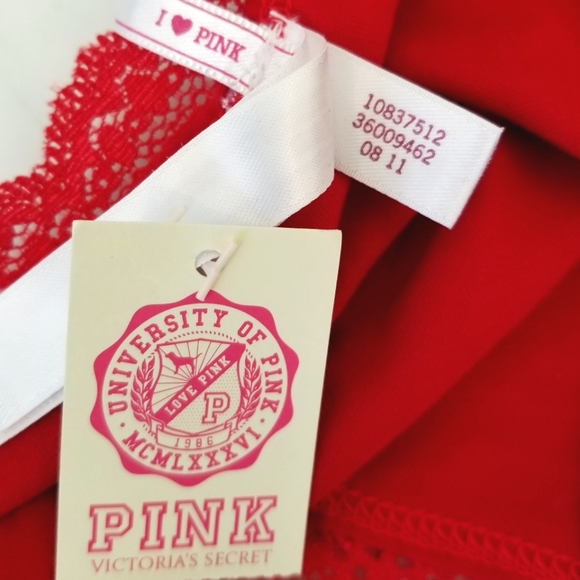 Victoria's Secret PINK Vintage Extra Low Rise Cheeky Hipster Panty Jeweled NWT - Picture 7 of 10